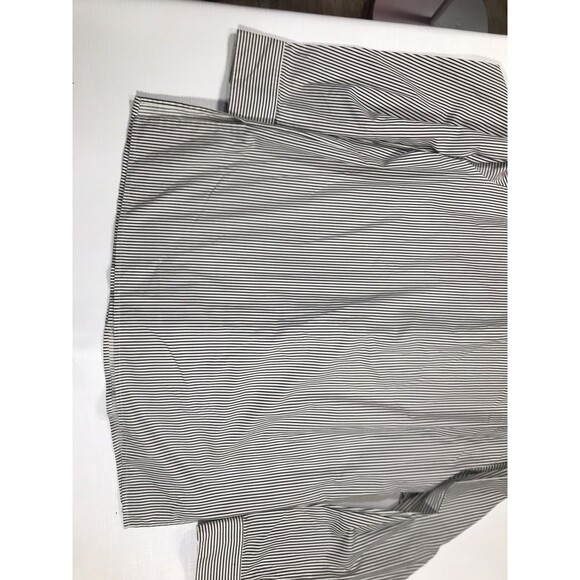 The Quacker Factory Size Medium Striped Shirt Giraffe Embroidery Rhinestones - Picture 7 of 8